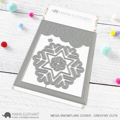Mama Elephant Creative Cuts - Mega Snowflake Cover